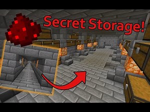 Crazy secret redstone storage room tutorial!