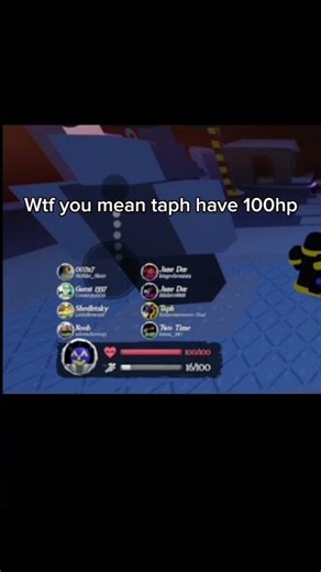 TAPH HAD 80HP RIGHT??😭