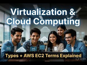 Virtualization & Cloud Computing: Types & AWS EC2 Terms