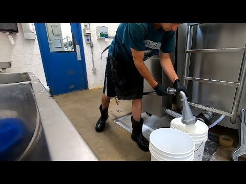 Milk House Set Up and Clean Up