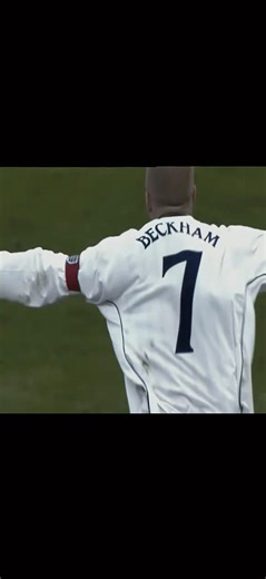 David Beckham Free kick#edit #shorts #football #soccer