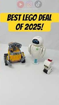 LEGO Wall-E and EVE is the PERFECT $70 set!