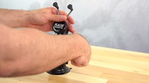 RAM Mounts RAP-B-299-4-UN10U X-Grip Large Phone Mount with RAM Stubby Cup Holder Base with Medium Arm