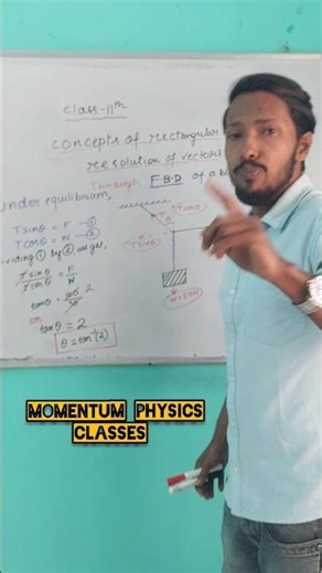 RESOLUTION OF VECTORS ||MOMENTUM PHYSICS CLASSES #ytshorts