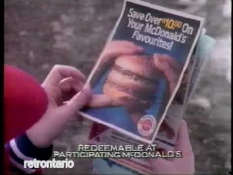 McDonalds Neve Campbell 1991