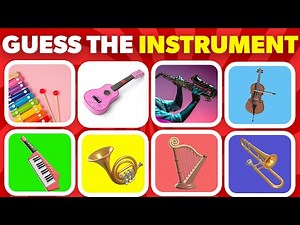 Guess And Learn The Musical Instrument | Music Instruments Quiz