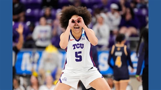 Olivia Miles gets triple-double as TCU beats UC San Diego in 1st round of March Madness