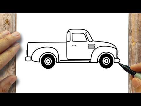 How To Draw a Classic Chevrolet Pickup Truck