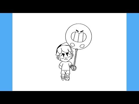 COMO DESENHAR O GUS DO BRAWL STARS