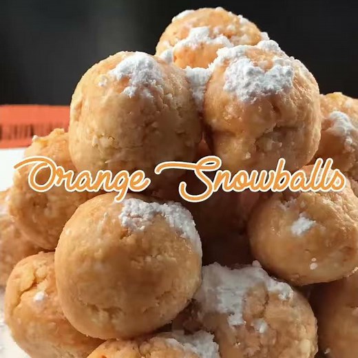 Cool Orange Snowballs