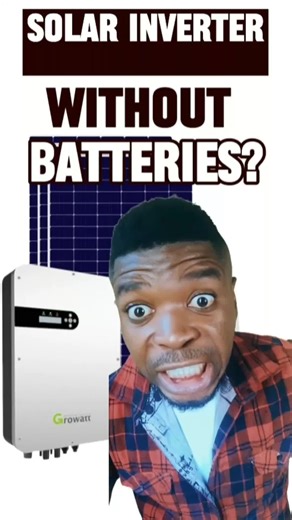 Uso de Inversores Solares Sin Batería