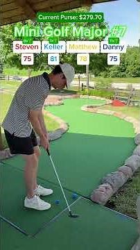 Year 3 Mini Golf Major #7 ROUND 2 (Hole 13) #golf #minigolf #viral #puttputt #fun #sports #major