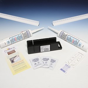 Seal your showerwall panels with Cladseal, ensuring a watertight seal.