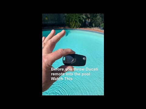 Ducati XDiavel Wireless Key Remote Fix
