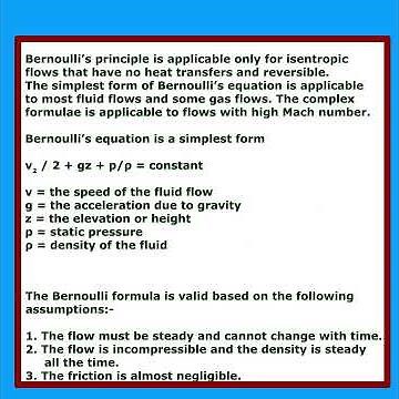 Bernoulli's principle - Kidz Learn Applications™