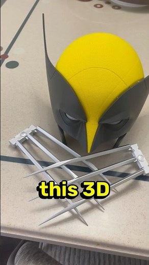 3D Printed Wolverine Mask