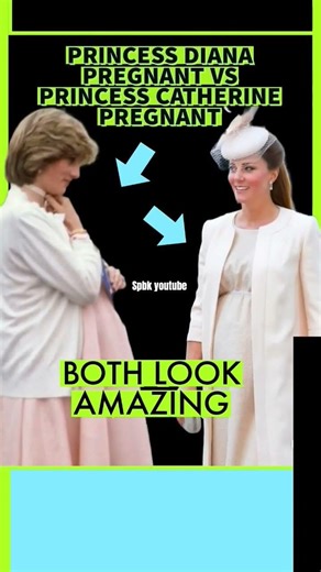 LADY DIANA IN PREGNANCY #catherineelizabeth #britishroyalfamily