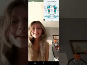 Virtual reflexology assessment with volunteer ...education