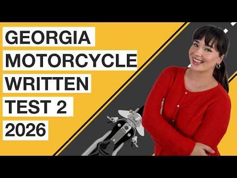 Georgia Motorcycle Written Test 2 2026 (50 Questions with Explained Answers)