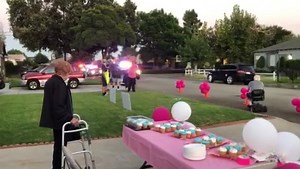 7.4K views · 255 reactions | 104 year old El Monte resident Winnie Reid was thrilled by the outpouring of love and support on her birthday this weekend! She was especially touched by her neighbors and the El Monte Police Department for coming out to celebrate with her. | El Monte Police Department | Facebook