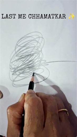 one stroke shading apple /easy pencilart #shorts