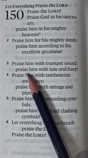 Praise the Lord Psalm 150