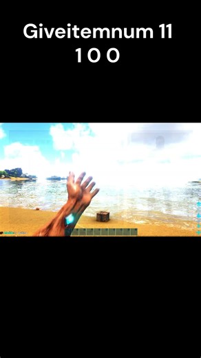 Chitin Command in Ark!