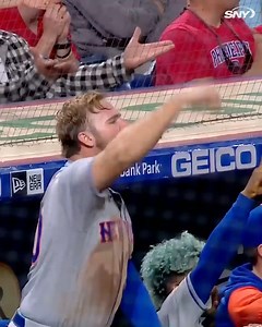 Three years ago today, the Mets scored 7 runs in the 9th inning to stage a massive 8-7 comeback win over the Phillies. | SNY