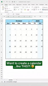 4.8K views · 22 reactions | How to create a dynamic calendar in excel #excel #microsoft #microsoftexcel #office #exceltips #word #powerpoint #data #msexcel #powerbi #dataanalytics #business #datascience #exceltraining #microsoftoffice #exceltricks #windows #accounting #python #o #cursodeexcel #sql #spreadsheets #msoffice #dashboard #vespaexcel #excelformulas #excelshortcuts #excelfunctions #exceltutorial | គរុសិស្ស ICT | Facebook