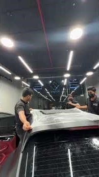 فلم حماية PPF والفرق بين قص الكمبيوتر و القص اليدوي #automobile #ppf_الرياض #اكسبلور