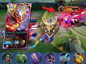 ROAD TO TOP GLOBAL MARKSMAN - MOSKOV FULL ATTACK SPEED BUILD #MLBB | AJZed