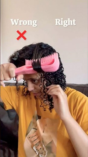 How To Style My Curly Hair The RIGHT WAY #hairtok