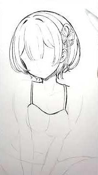 【絵の描き方動画】リゼロのレム描いてみた【Re：ゼロから始める異世界生活】