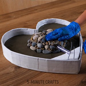 2.6M views · 7.6K reactions | Marvelous DIY concrete fountain idea! | 5-Minute Crafts Play | Facebook