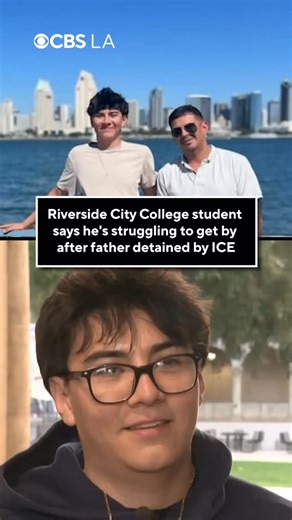 CBS LA | A Riverside City College student says that he’s been struggling to get by after his father, who he said had asylum status and a work... | Instagram