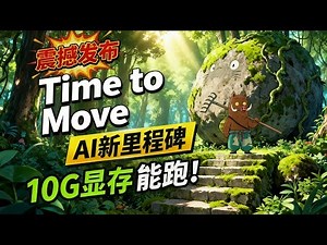 【ComfyUI】AI本地部署TIME TO MOVE | 动画师不用绑骨骼，K帧，画中间帧，适合各种AI动漫，最低10G显存