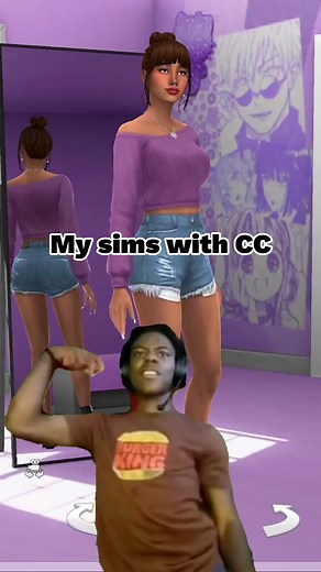 Shoutout to everyone who makes good vanilla sims 😭 I gave a old sim a makeover a few weeks ago with CC and decided to make a vanilla version of her just for fun but didn’t pull it off as well 😭 #thesims4 #thesims4cc #thesims4mods #sims4vanilla #simscc #simsmemes #simmakeover #simstok #simstagram #sims4 #sims #simblr #simscas #ts4 #ts4cc #ts4ccmm #ts4memes #thesims4memes #sims4nocc