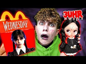 ÖFFNE NIEMALS WEDNESDAY ADDAMS HAPPY MEAL um 3 UHR NACHTS!!