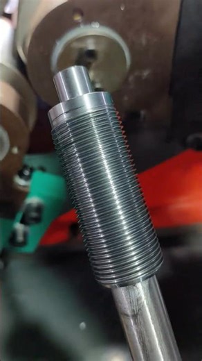 Pipe Thread Rolling Tip 🔩 | No Deformation, Perfect Threads #shorts #machine