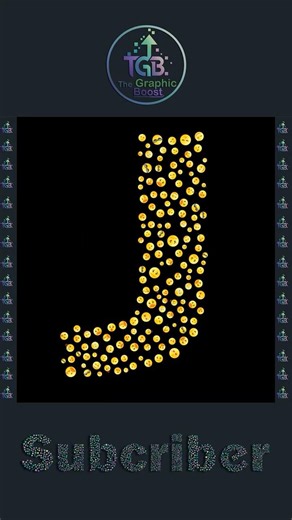 Illustrator 2026: Design a Stunning Letter J Using Script Fillinger! #thegraphicboost
