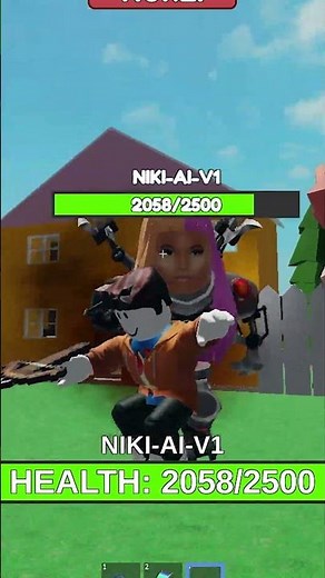 Roblox NIKI-AI-V1 😎#roblox #shorts