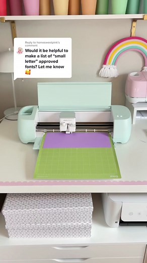 Best Fonts for Cutting Small Letters with Cricut Explore 3