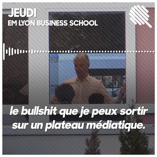 [🔴 Document #Quotidien] Paul Larrouturou s'est procuré un enregistrement du cours de Laurent Wauquiez à l'EM Lyon. 👉 Il démolit Darmanin, balance sur Sarkozy et accuse Macron d'avoir monté une "cellule de démolition" contre le candidat Fillon. | Quotidien avec Yann Barthès