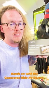 Kevin gets hands on with the Connected Ride Navigator. These are very limited quantities secure yours today! #bmwmotorrad #bmwmotorsport #bmw #connectedridenavigator #connectedride #navigatorvi #newtech #handson | European Cycle Sports/BMW Motorcycles of North Dallas | Facebook