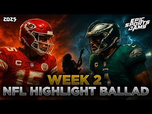 NFL Week 2 Highlights as a Rock Ballad [LYRIC VIDEO] (2025) | Epic Sports Jams