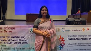 Dr. Kusum Meena, Professor, Department of Surgery, Lady Hardinge Medical College (LHMC), shares insights from an awareness event on breast and cervical cancer, organized by CAPED and LHMC with support from One Stage and AstraZeneca. The event focussed on spreading awareness about cervical and breast cancers - the two most common cancers affecting Indian women, among healthcare providers and medical students. Building a future where awareness leads to action. #cervicalcancer #breastcancer #cancer