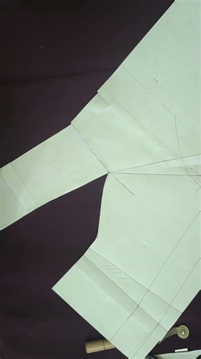 Pattern cutting step by step | Easy dress making tutorial ✂️#patterncutting #dressmaking