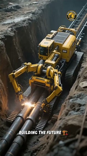 Amazing Pipe Layer Machine at Work | Precision Underground Engineering