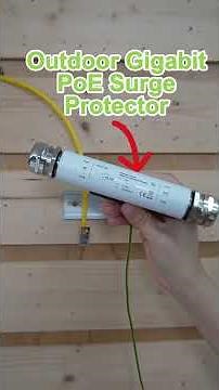 Stop IP Camera Damage! Install PoE Surge Protectors for camera setup
