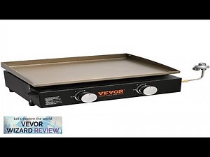 VEVOR Commercial Griddle 22.4" Heavy Duty Manual Flat Top Griddle Countertop Gas Review